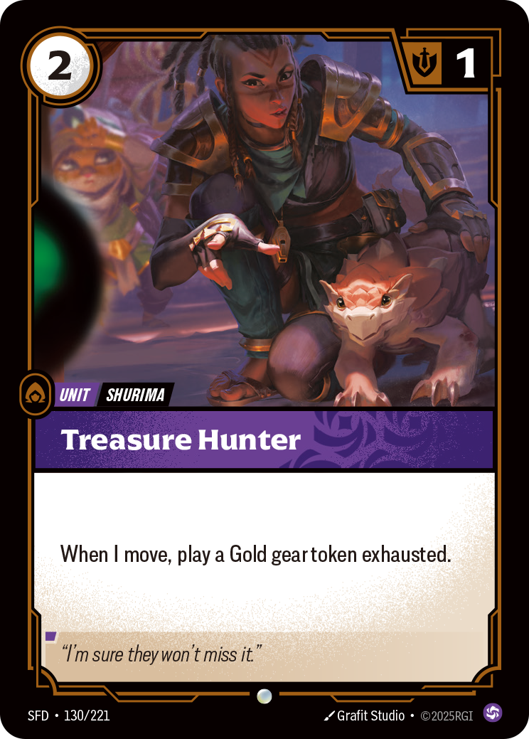 Treasure Hunter - Riftbound TCG Card