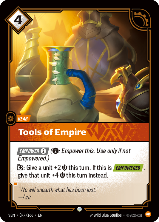 Tools of Empire - Riftbound Vendetta