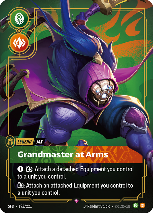 Jax - Grandmaster At Arms - Riftbound TCG Card