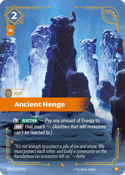 Ancient Henge - Riftbound TCG Card