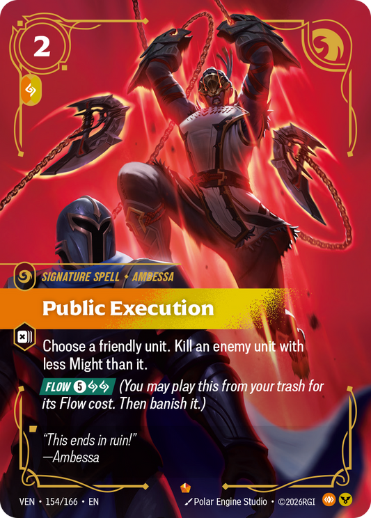 Public Execution (Foil) - Riftbound Vendetta
