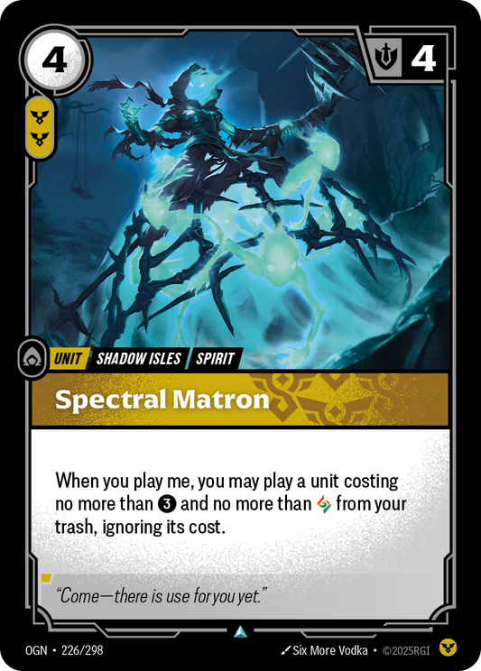 Spectral Matron - Riftbound TCG Card