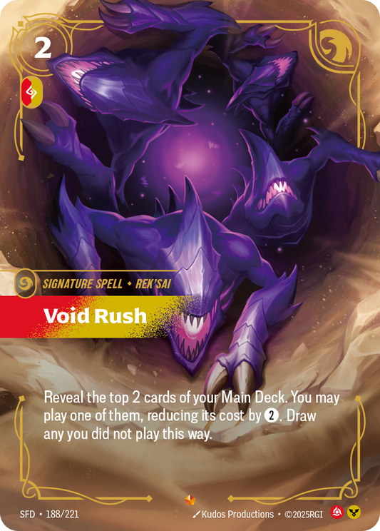 Void Rush - Riftbound TCG Card