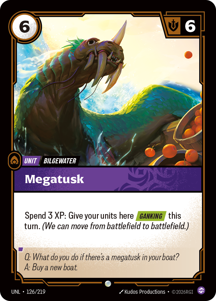 Megatusk - Riftbound TCG Card