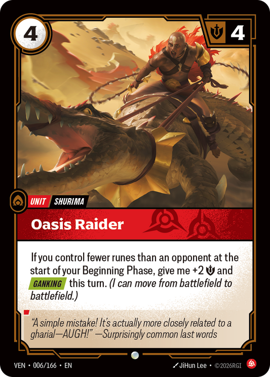 Oasis Raider - Riftbound Vendetta