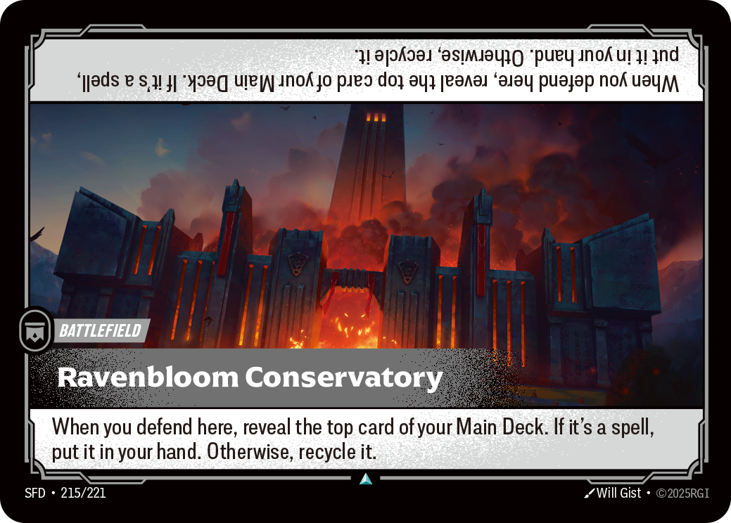 Ravenbloom Conservatory - Riftbound TCG Card