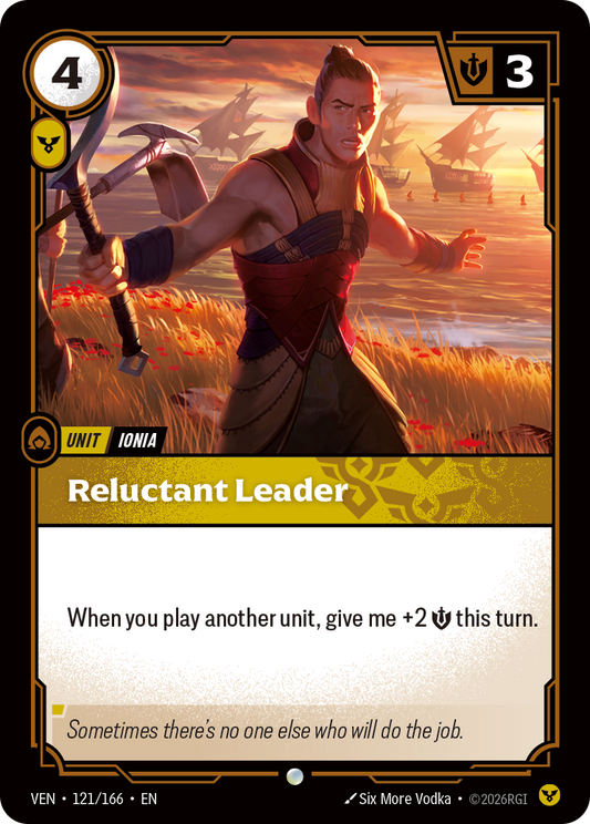 Reluctant Leader - Riftbound Vendetta