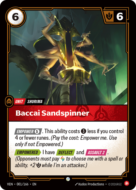 Baccai Sandspinner - Riftbound Vendetta
