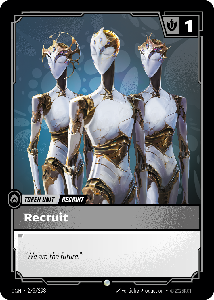 Recruit (273) // Buff - Riftbound TCG Card