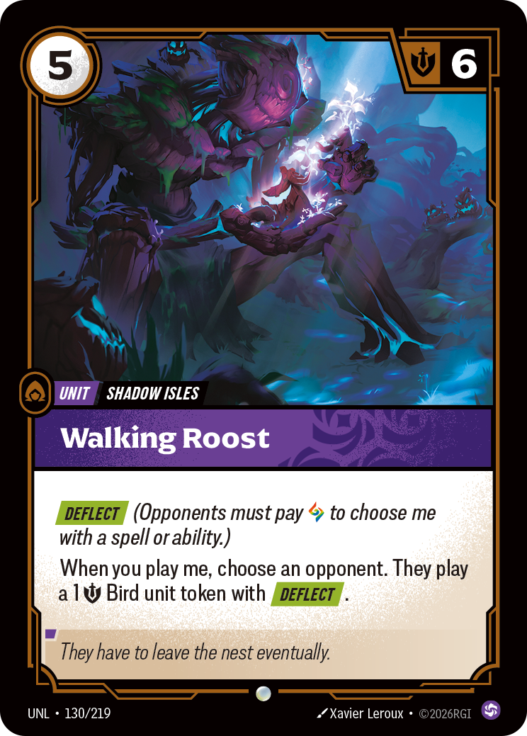 Walking Roost - Riftbound TCG Card