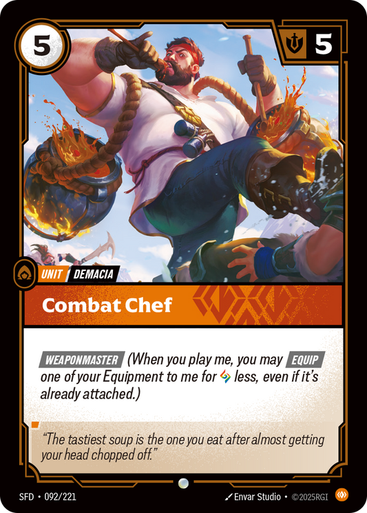 Combat Chef - Riftbound TCG Card