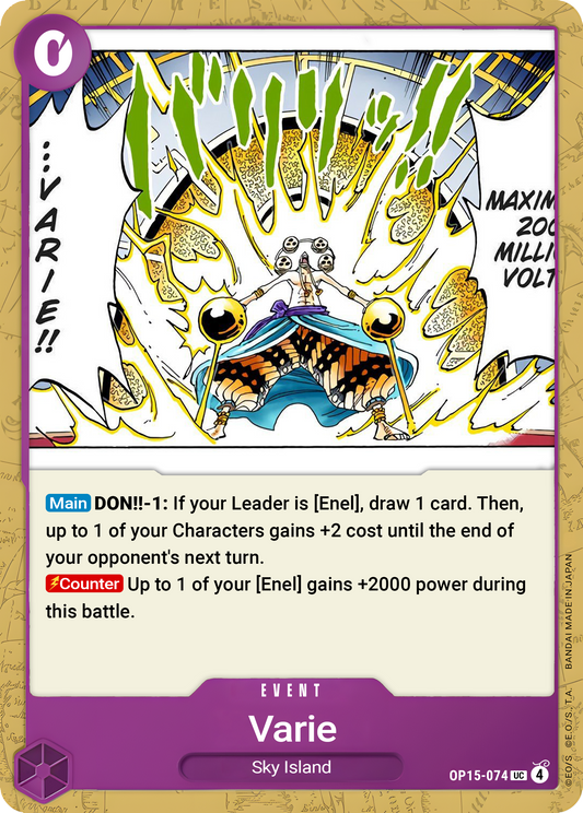 Varie - One Piece TCG Card