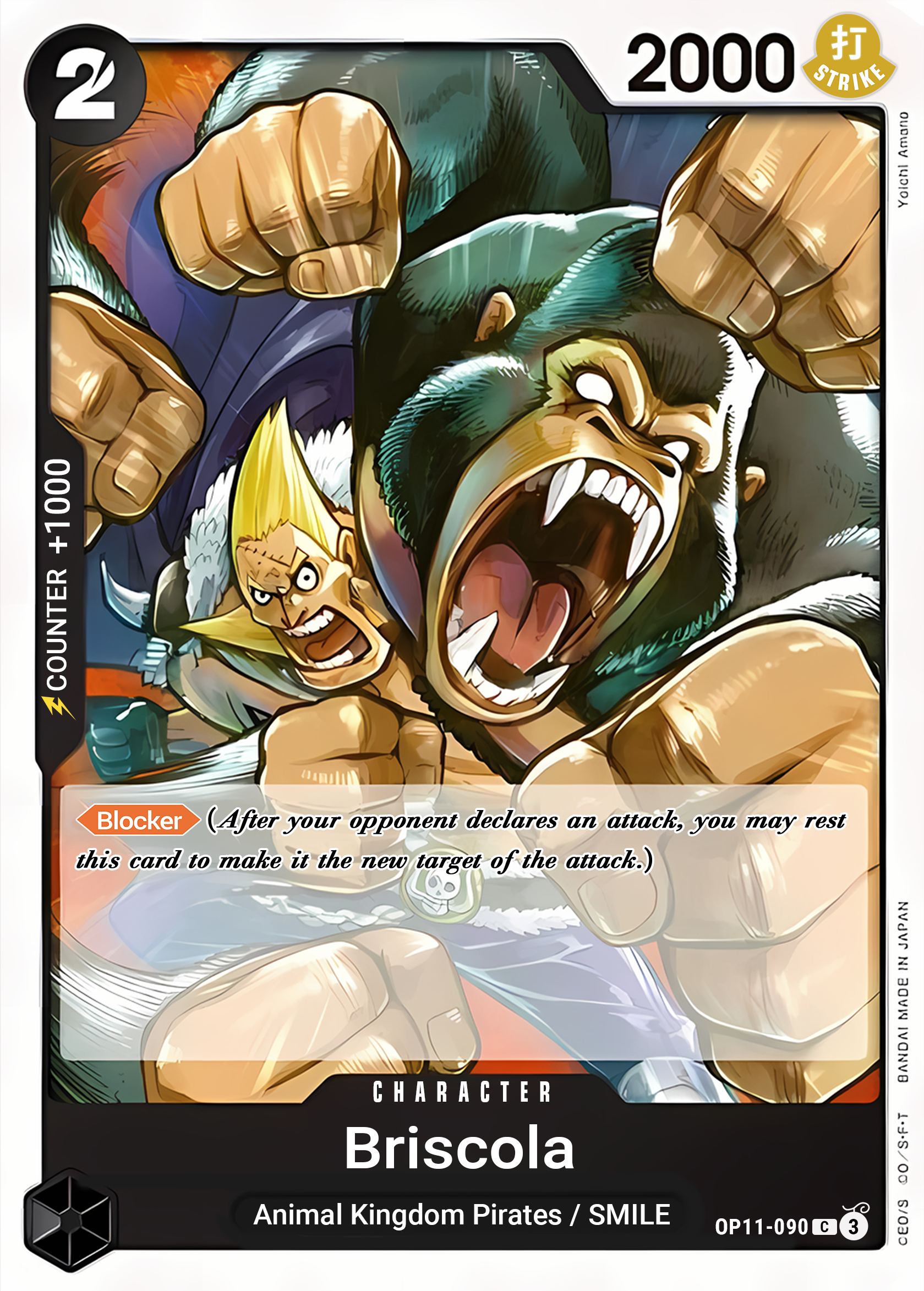 Briscola - One Piece TCG Card