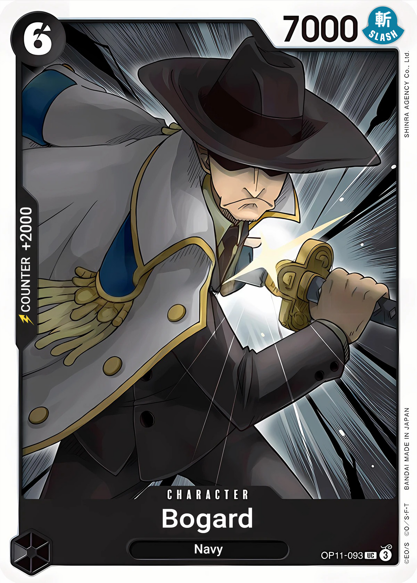Bogard - One Piece TCG Card