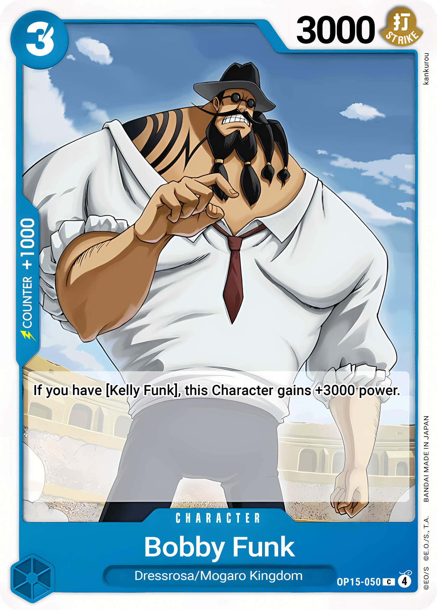 Bobby Funk - One Piece TCG Card