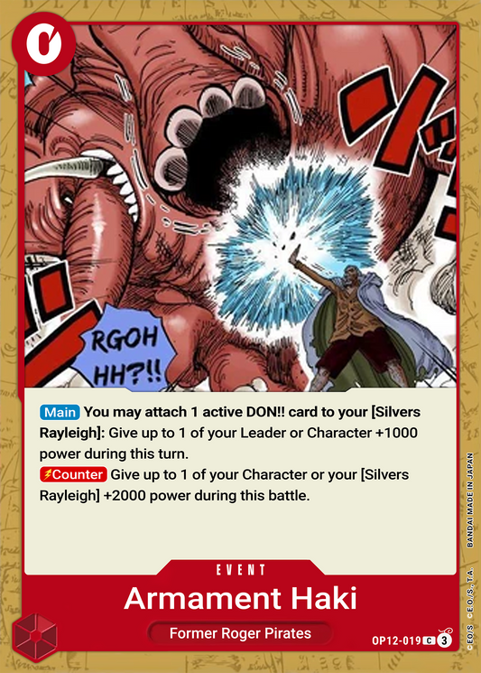 Color of Arms Haki - One Piece TCG Card