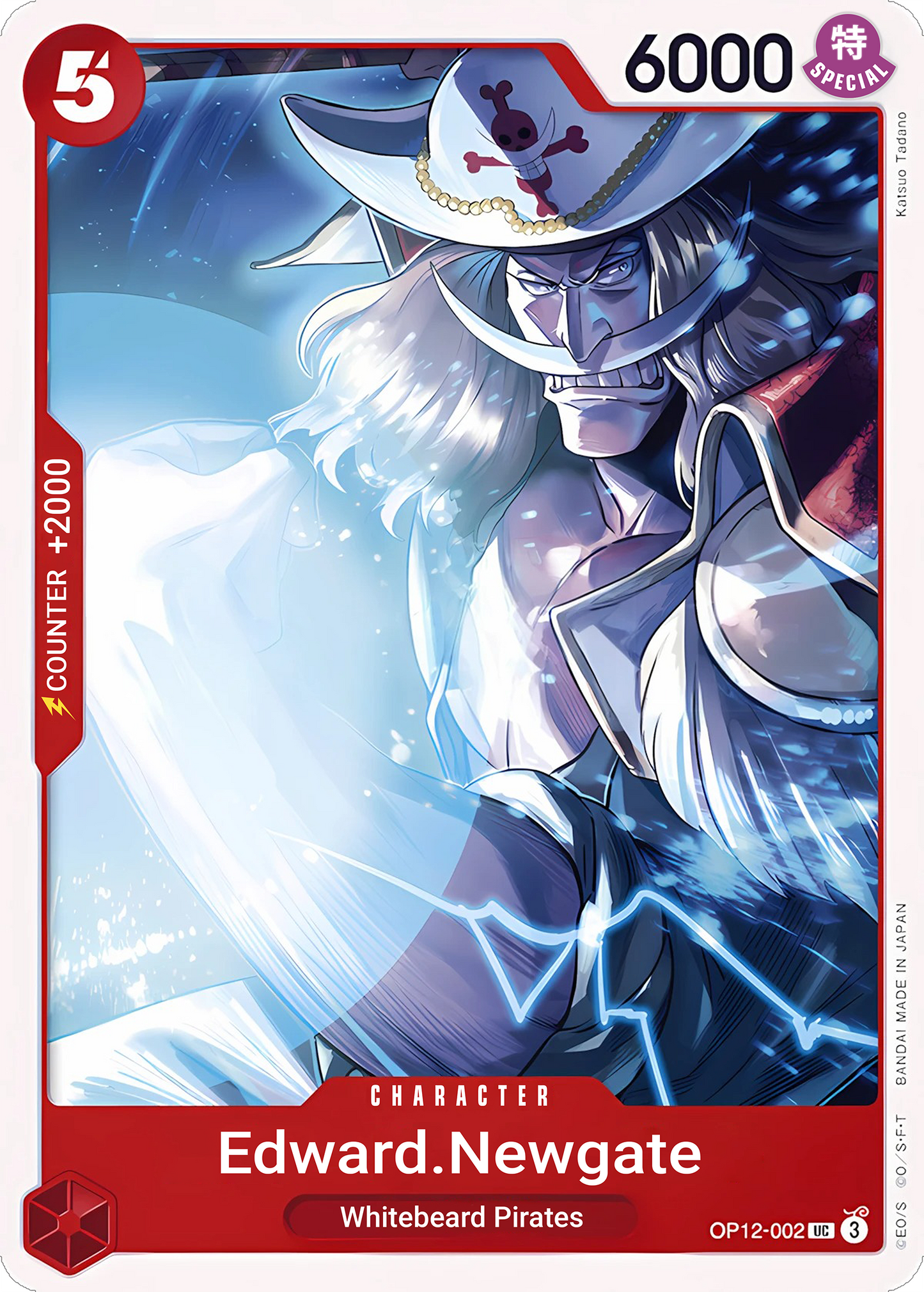 Edward.Newgate - One Piece TCG Card