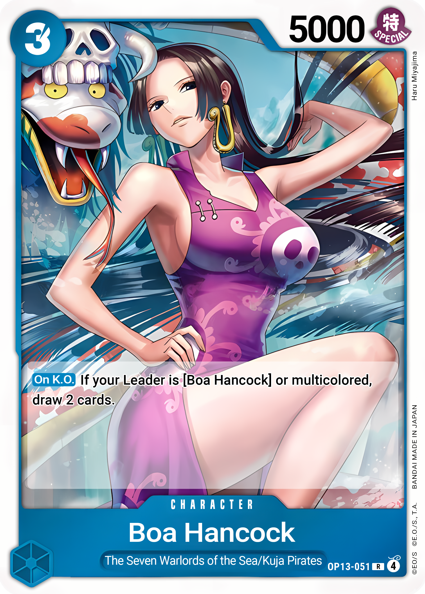 Boa Hancock (Alternate Art) (Foil) - One Piece TCG Card