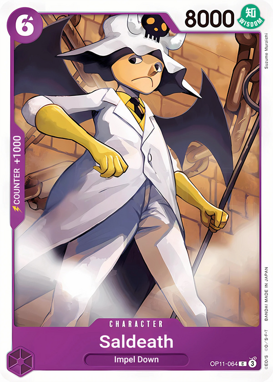 Saldeath - One Piece TCG Card