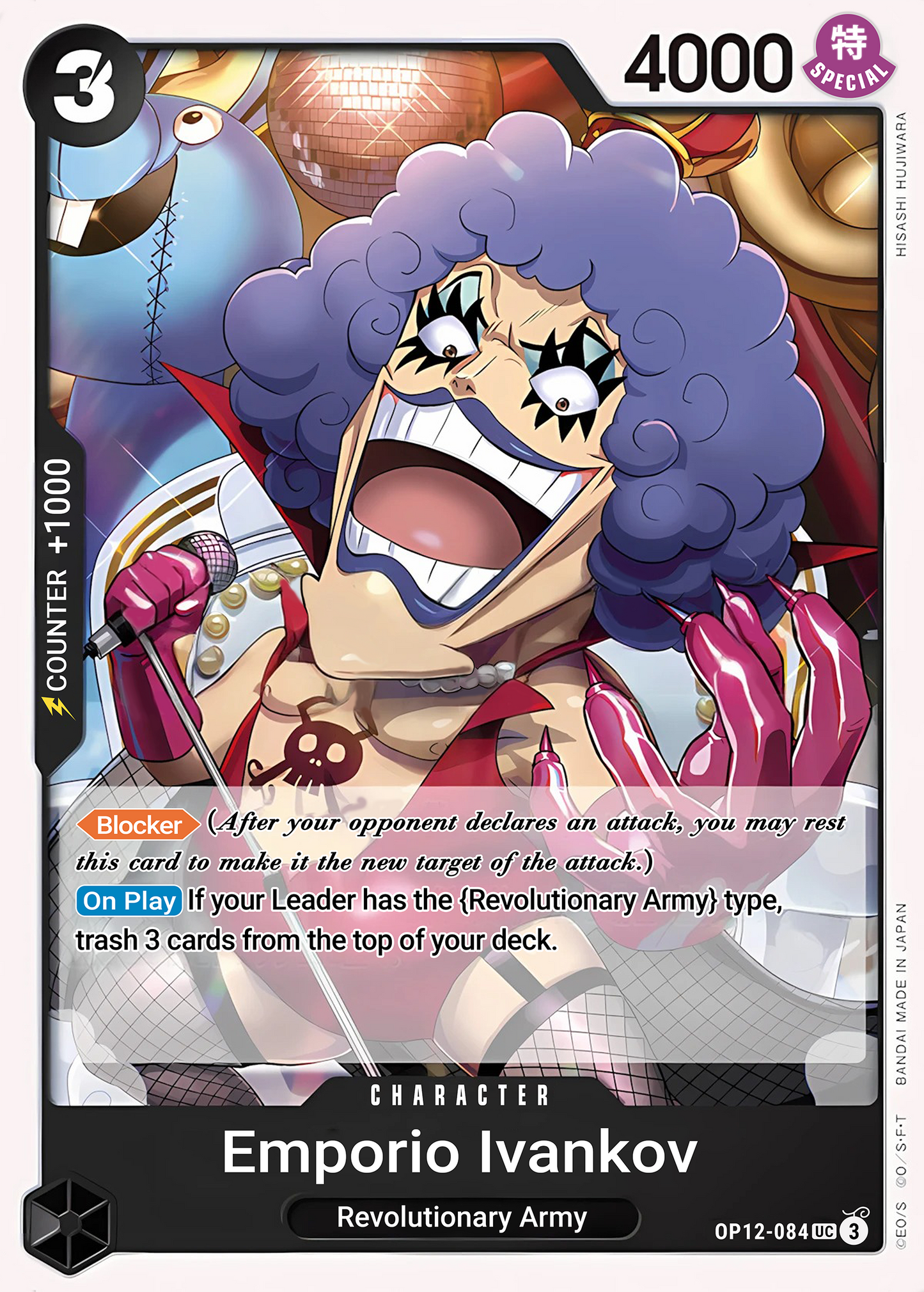 Emporio.Ivankov (084) - One Piece TCG Card
