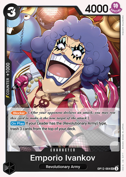 Emporio.Ivankov (084) - One Piece TCG Card