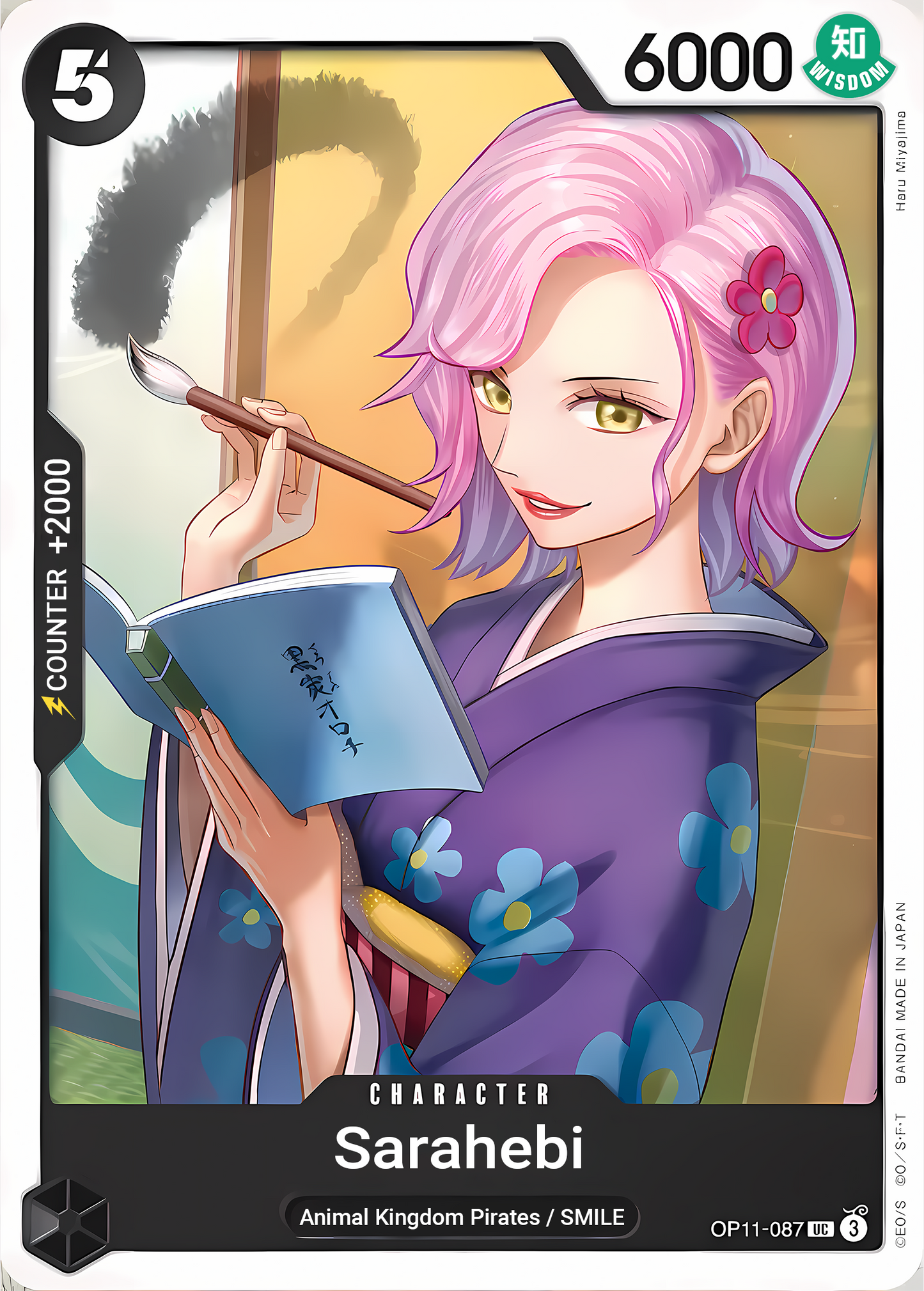 Miss Sarahebi - One Piece TCG Card