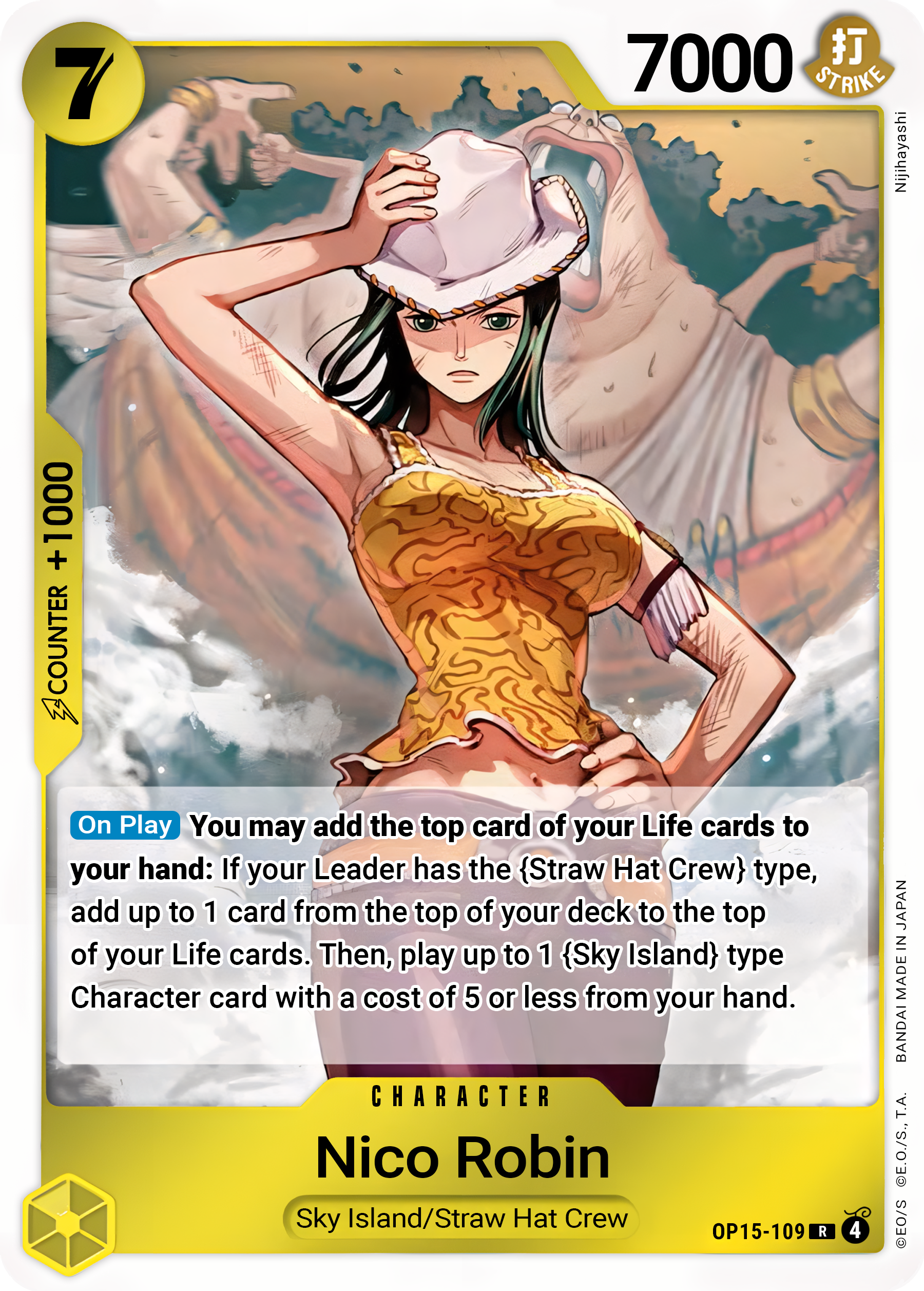 Nico Robin (OP15-109) (Foil) - One Piece TCG Card