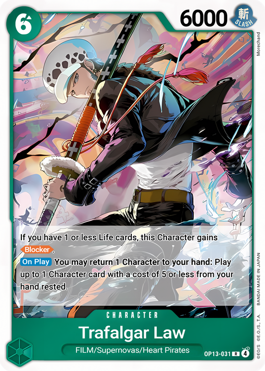 Trafalgar Law (SP) (Foil) - One Piece TCG Card