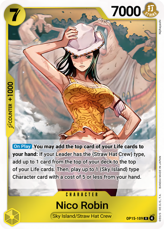Nico Robin (OP15-109) (Alternate Art) (Foil) - One Piece TCG Card