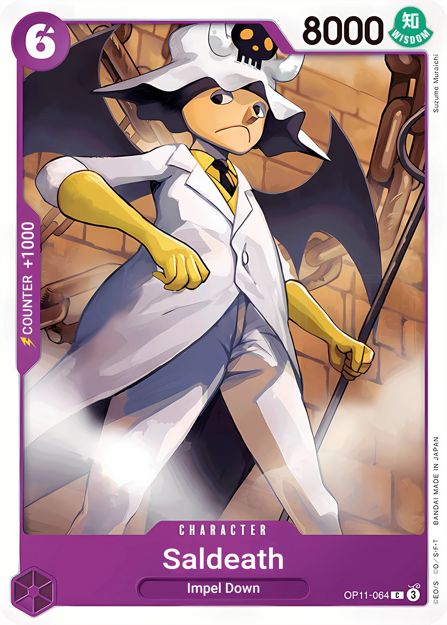 Saldeath - One Piece TCG Card