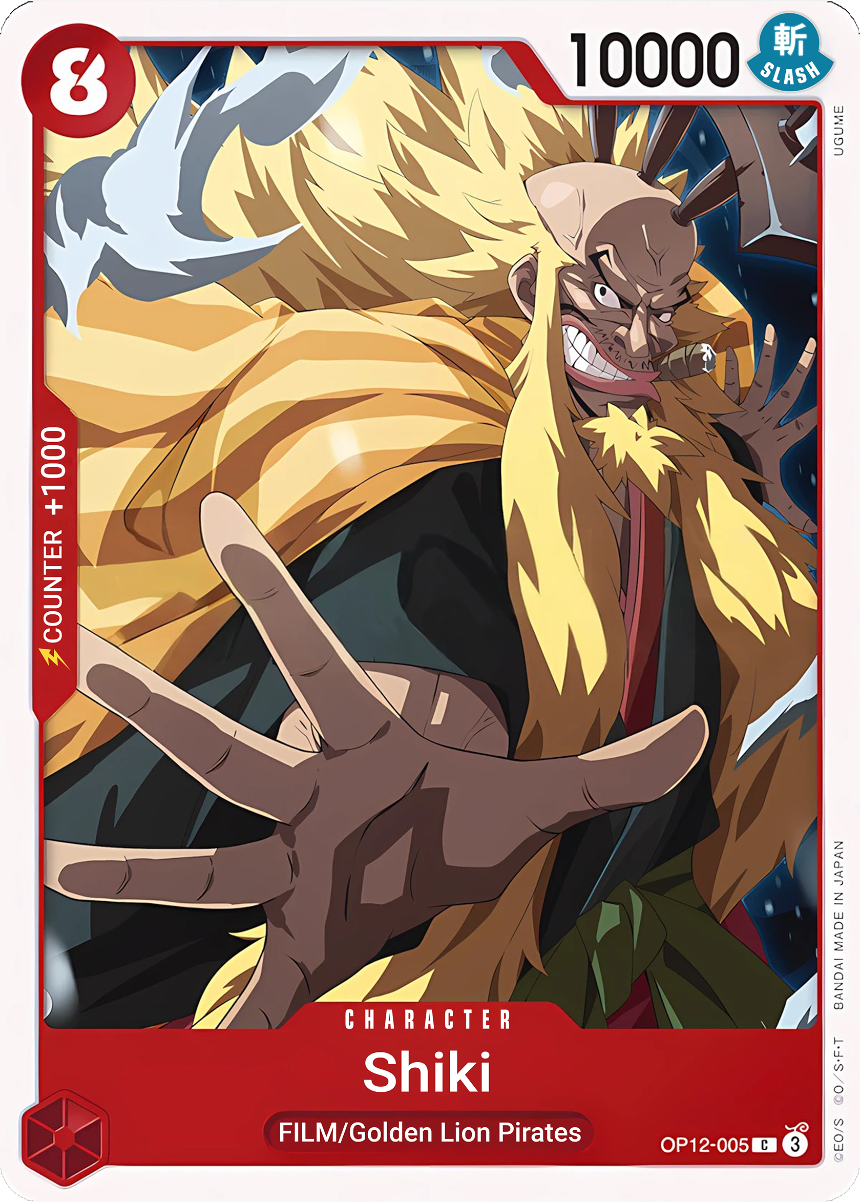 Shiki - One Piece TCG Card