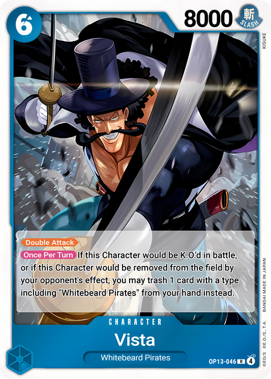 Vista (Foil) - One Piece TCG Card