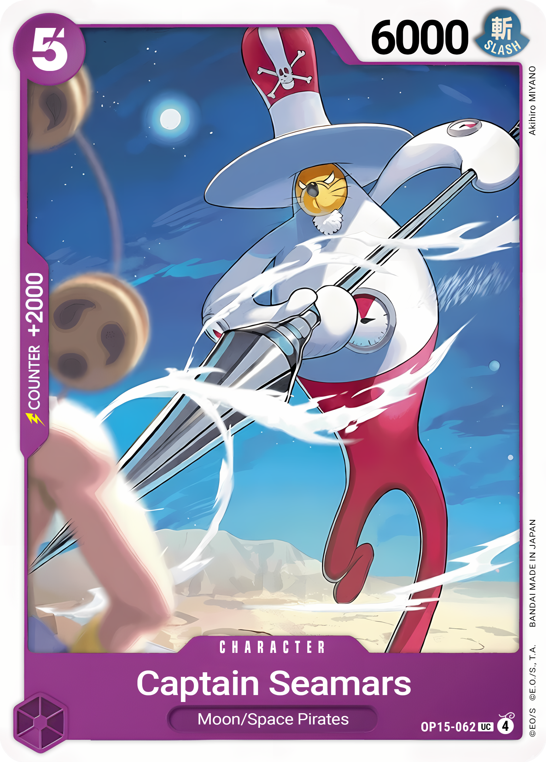 Captain Seamars - One Piece TCG Card