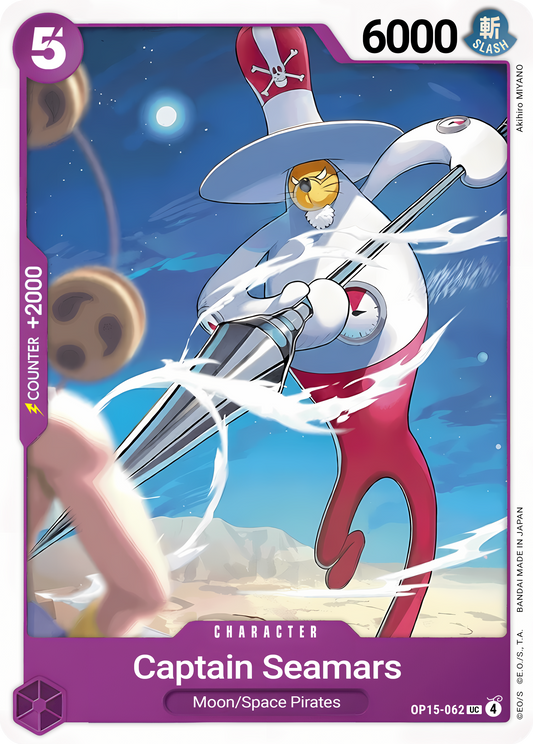 Captain Seamars - One Piece TCG Card