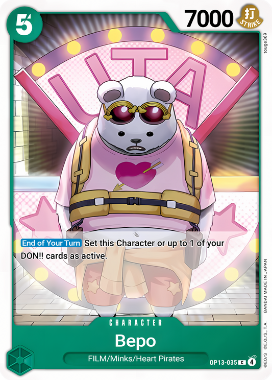 Bepo - One Piece TCG Card