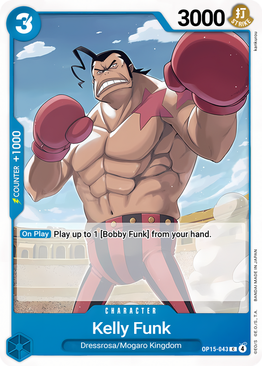 Kelly Funk - One Piece TCG Card