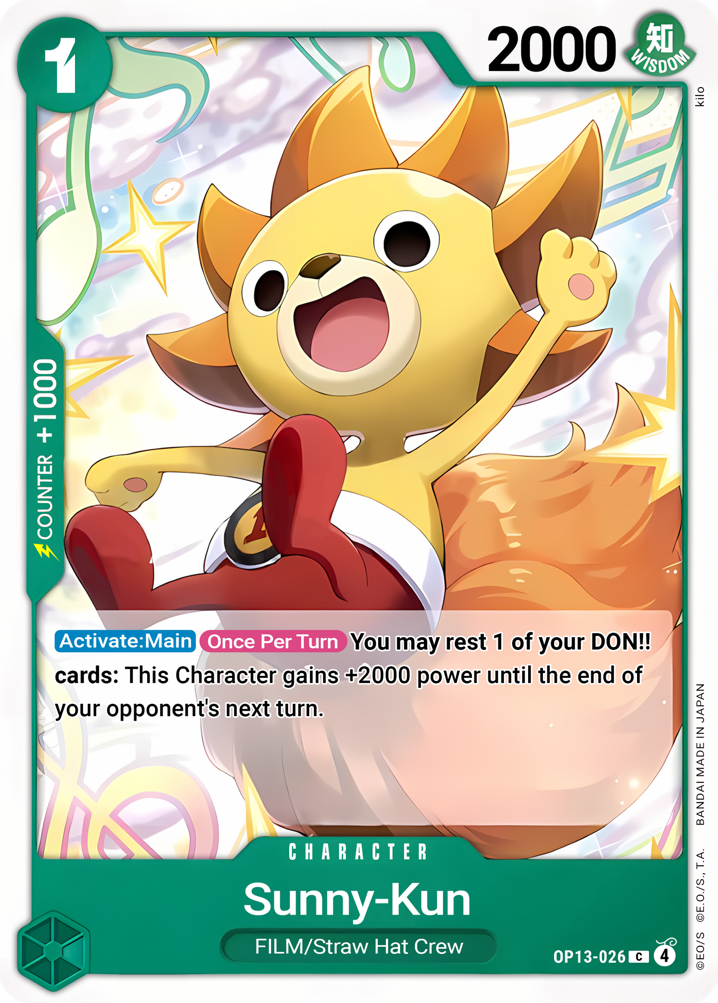 Sunny-Kun - One Piece TCG Card