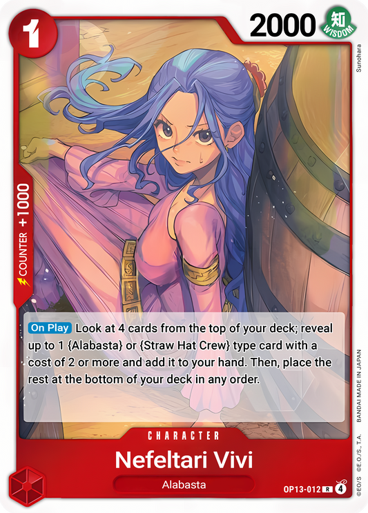 Nefeltari Vivi (Foil) - One Piece TCG Card