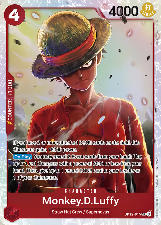 Monkey.D.Luffy (Foil) - One Piece TCG Card