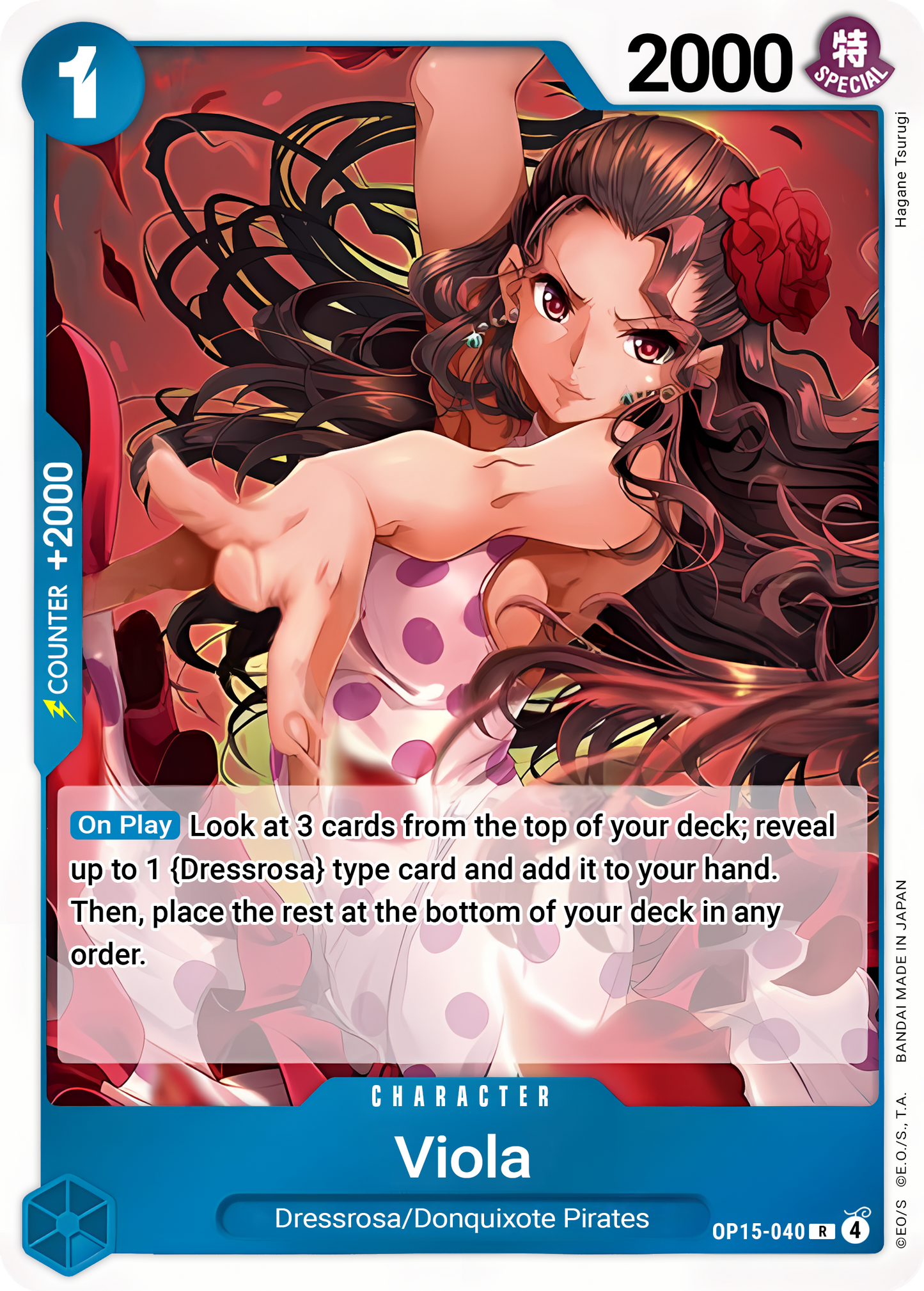 Viola (Foil) - One Piece TCG Card