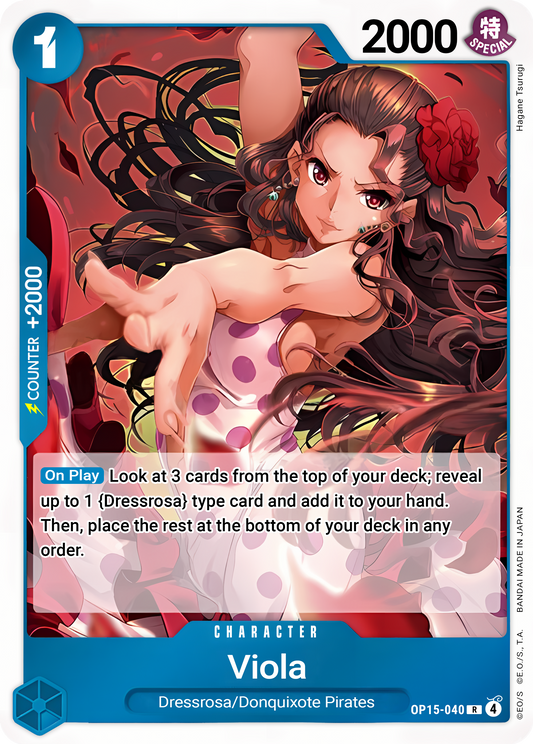 Viola (Foil) - One Piece TCG Card