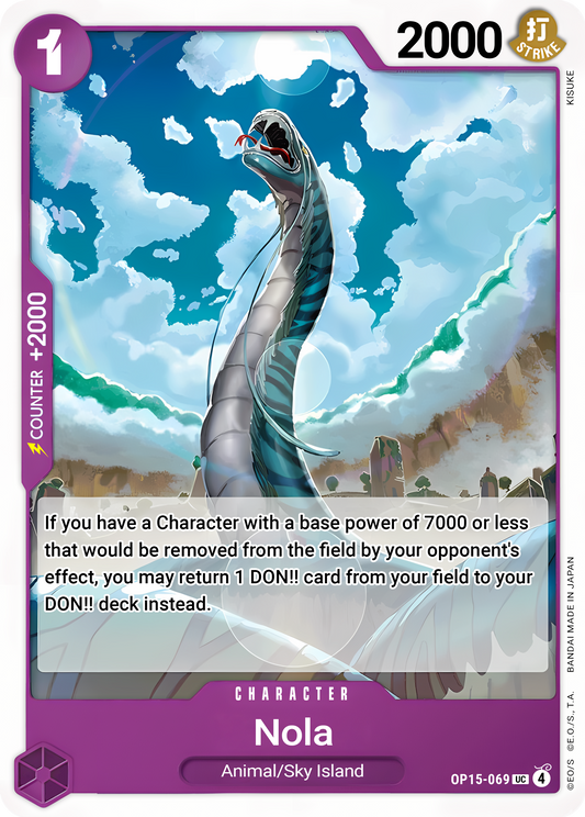 Nola - One Piece TCG Card