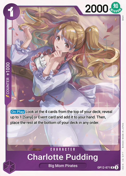 Charlotte Pudding (Foil) - One Piece TCG Card