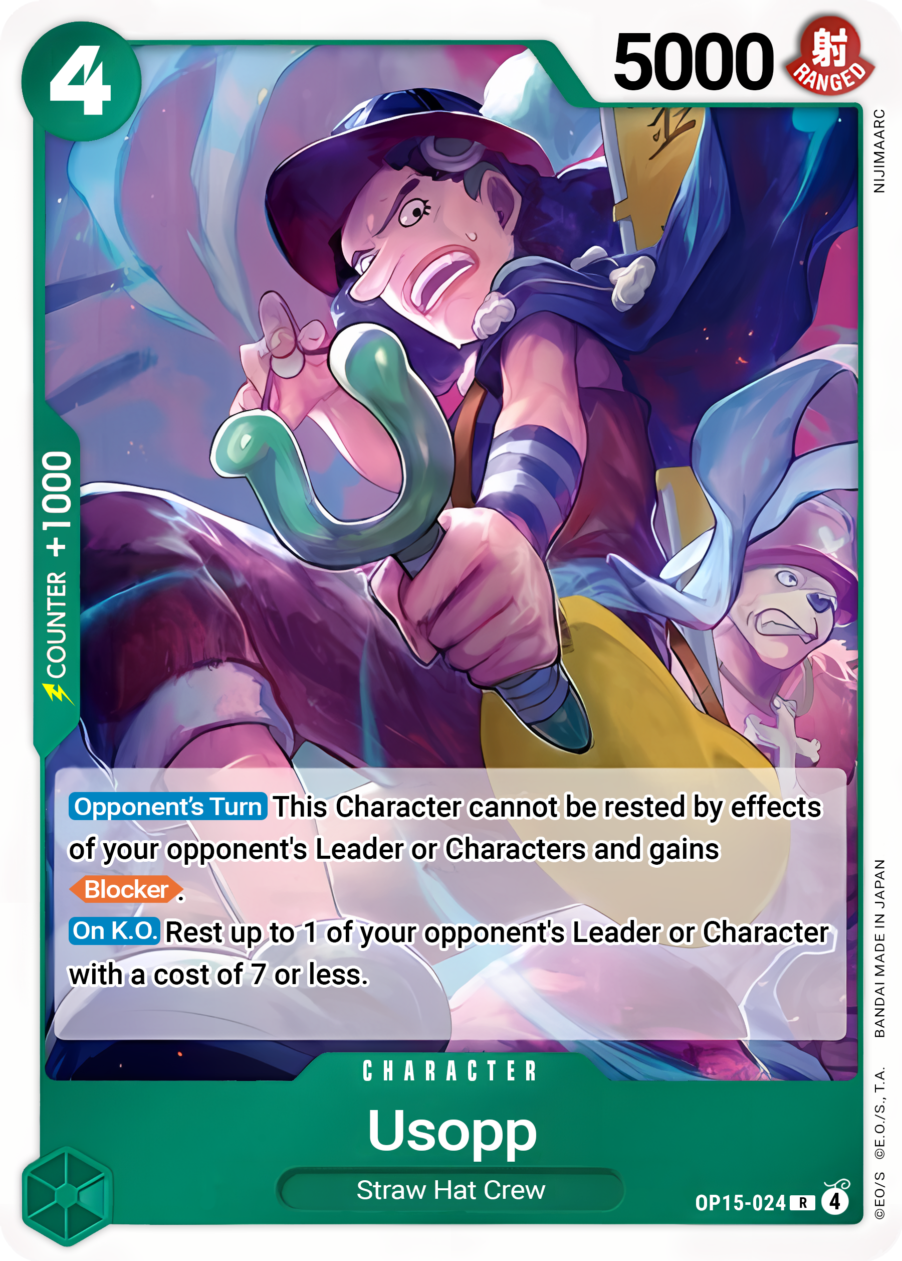 Usopp (Foil) - One Piece TCG Card