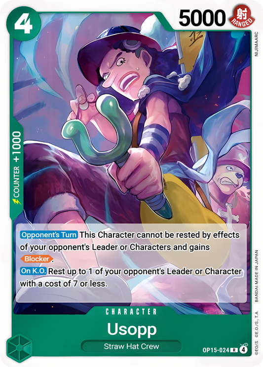 Usopp (Foil) - One Piece TCG Card