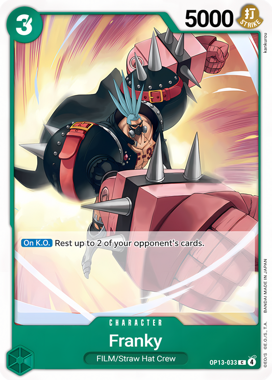 Franky - One Piece TCG Card