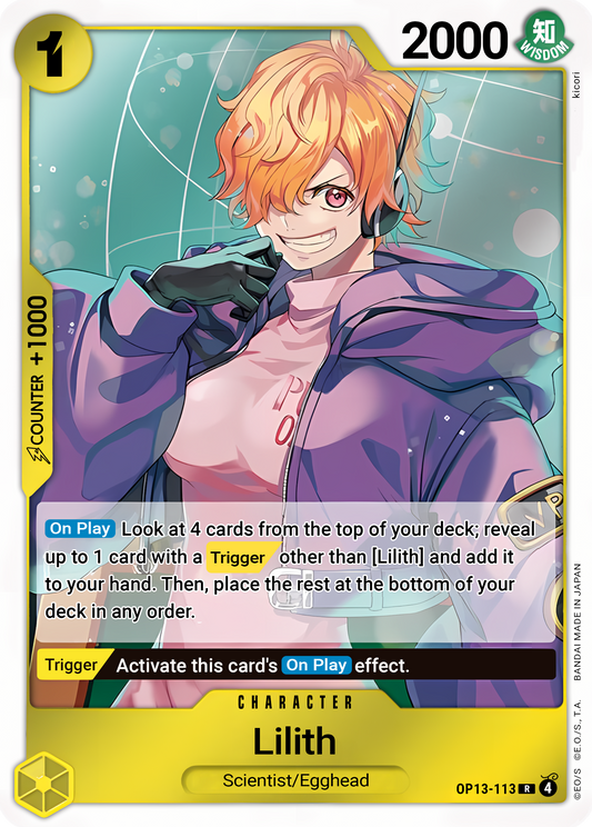 Lilith (Alternate Art) (Foil) - One Piece TCG Card