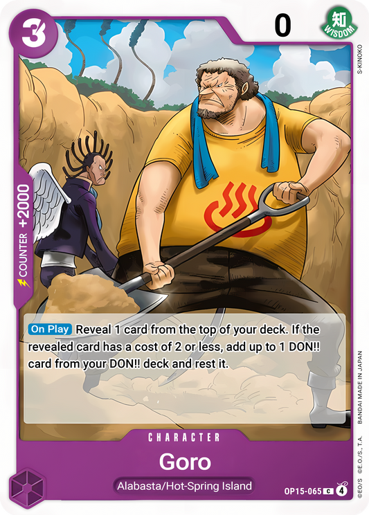 Goro - One Piece TCG Card