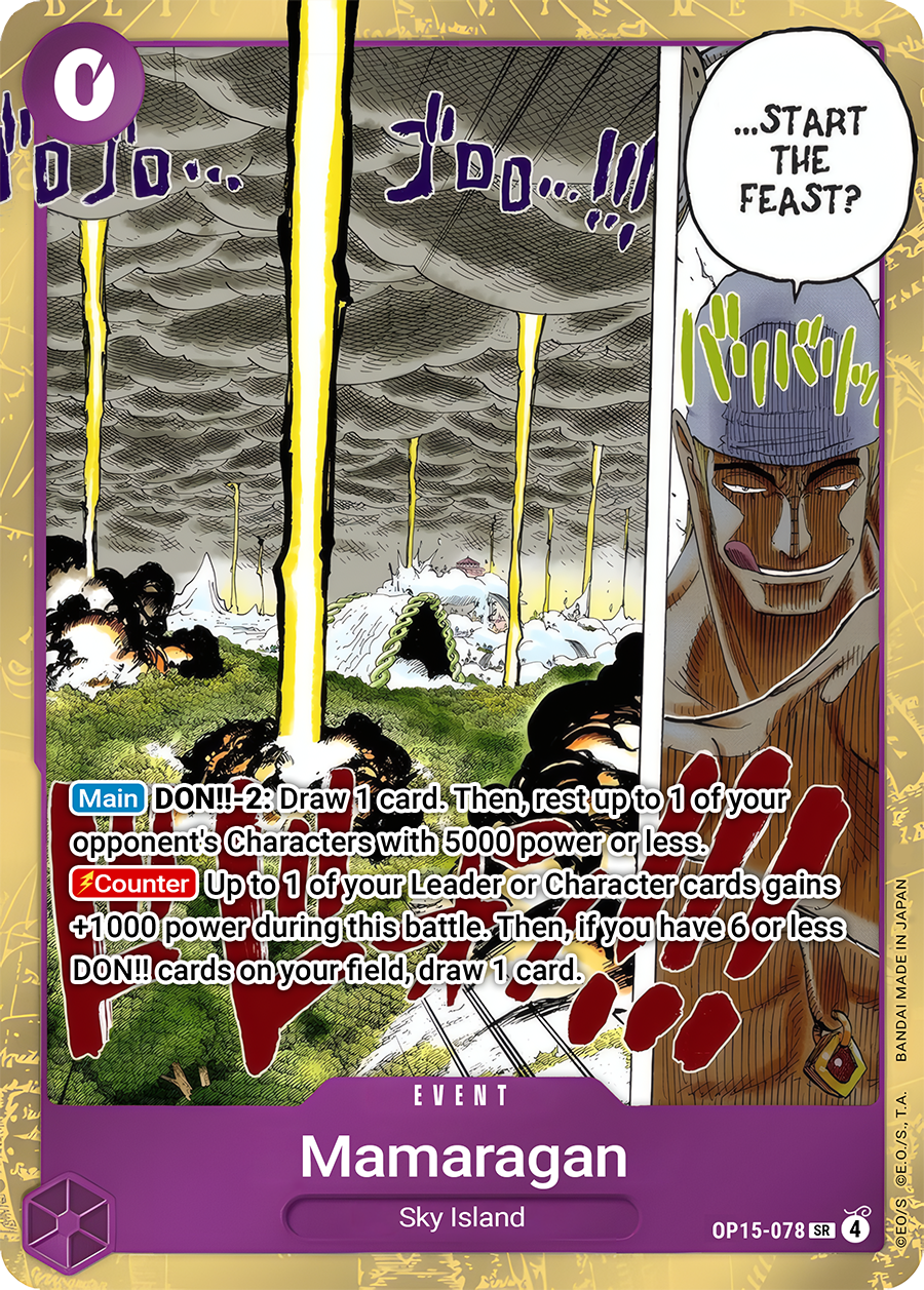 Mamaragan (Foil) - One Piece TCG Card