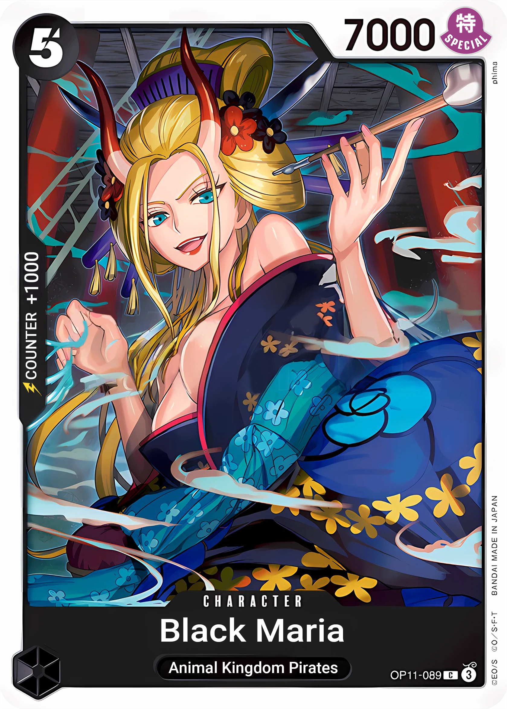 Black Maria - One Piece TCG Card